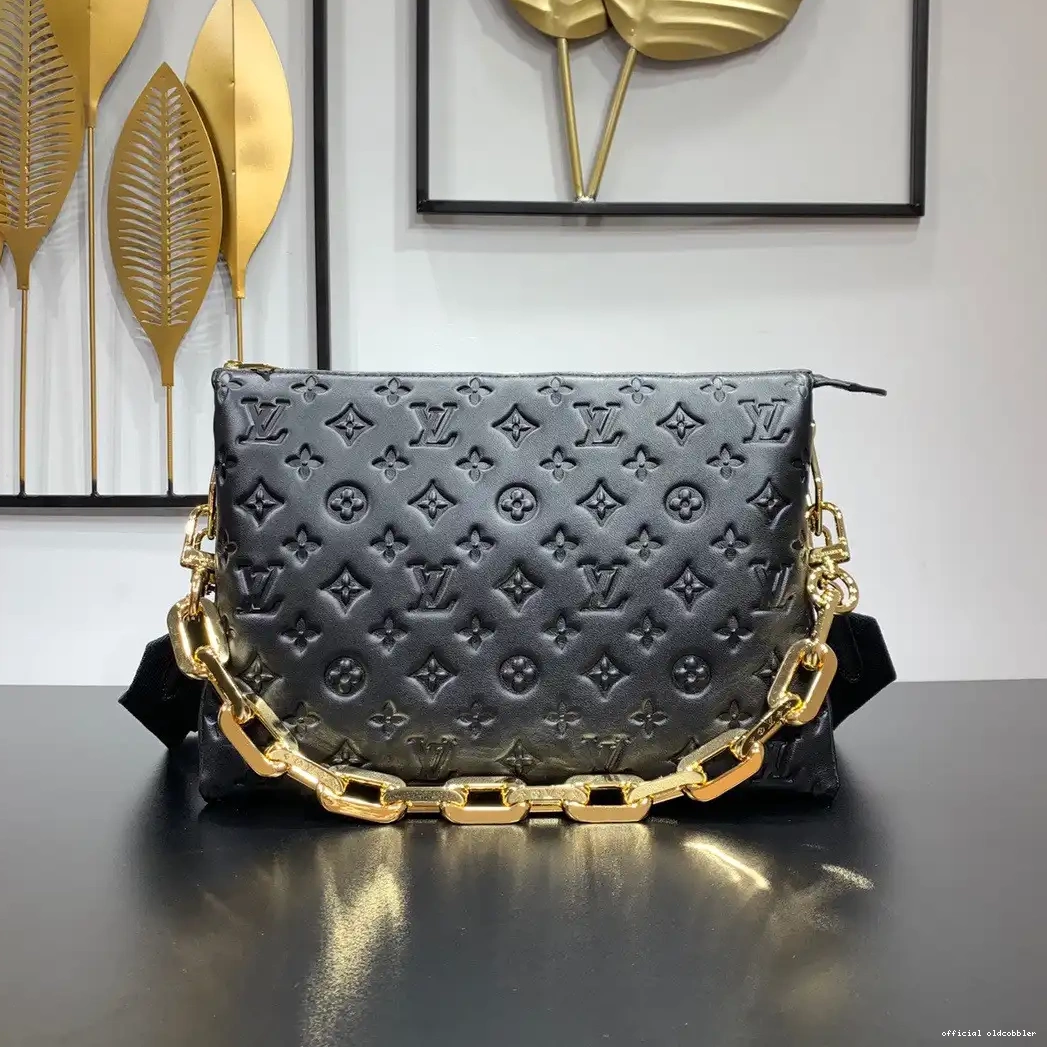 Official oldcobbler VUITTON LOUIS MM COUSSIN 0628